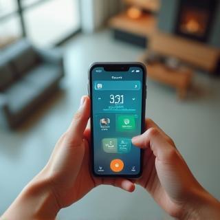 Mobil uygulama üzerinden uzaktan ev yönetimi